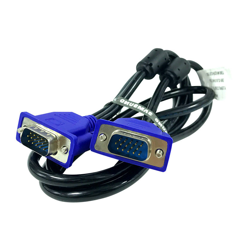 The original product Samsung VGA line 1 5 meters all-round 4 5 blue head VGA connection wire wide flat display special line