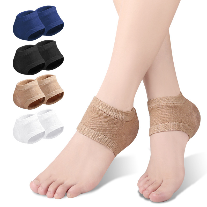 Japanese Heel Crack Protection Cover, Moisturizing Silicone Foot Protector for Men and Women, Anti-Crack Foot Socks, Heel Pain Relief