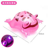 Розовый надувной воздушный насос, 1 шт, лягушка, 1 шт