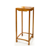 New Chinese Solid Wood Living Room Flower Shelf Modern Villa-Like Board Room Shelve for a small family type flower shelf flower shelf custom-made