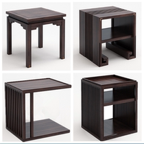 New Chinese Corner A Few Solid Wood Sofa Sides A Few Sales Floor Modern Zen Imagery Furniture Retro Square A Few Talks Table Small Tea Table