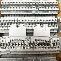 Manufacturers rail type UK2 5 terminal block piece fixing piece connecting strip E-10 copper piece