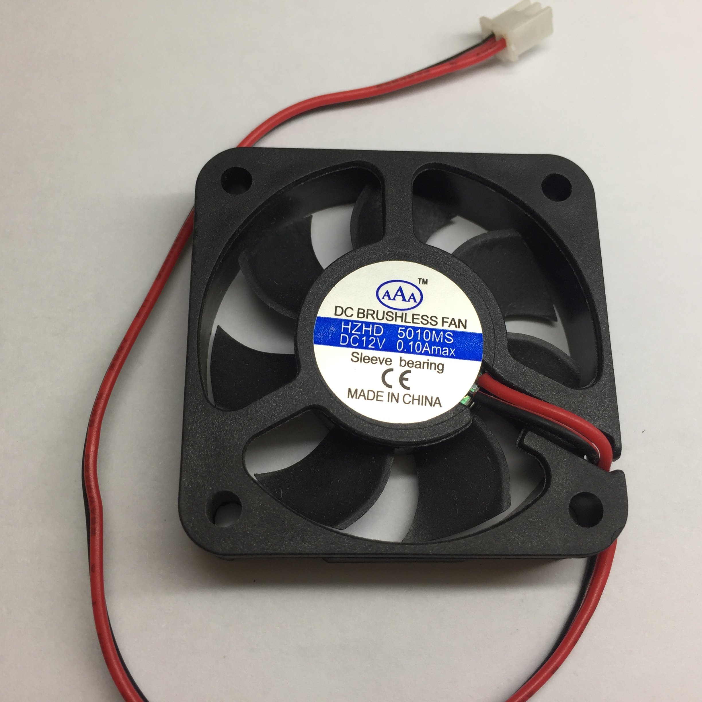 DC fan 5010MS DC12V 0 10A Computer cooling fan 50MM*50MM*10MM AAA