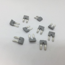  (Manufacturer)Connector insulation shorting sheet copper parts tinned 5 0mm 5 08 15A 2 sections 2P