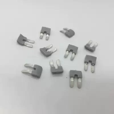 (Manufacturer) connector insulation short sheet copper tin plating 5 0mm 5 08 15A 2 Section 2p