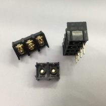 (MANUFACTURER)FENCE TERMINAL BLOCK KF MF1000 2P 3P 4P splicing GOLD-plated 10MM SPACING