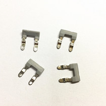 Jumper bridge short sheet short circuit device 7 5 pitch Gray 2 section copper tin plated Terminal servo machine 7 62mm