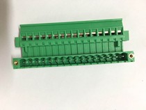 Plug-in terminal block 2EDGKAM 2EDGKBM 5 08 with ear with flange with straight curved needle