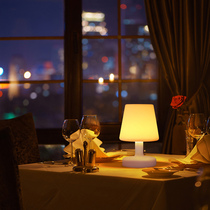 LED luminous study table lamp modern minimalist bar restaurant creative light luxury bedroom bedside decorative lamps