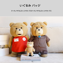 Japan ted2 American movie same original genuine teddy bear large Doll Doll pillow plush toy