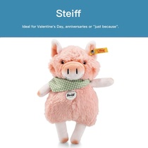 German steiff original genuine teddy bear friend Pink Piggy doll plush toy