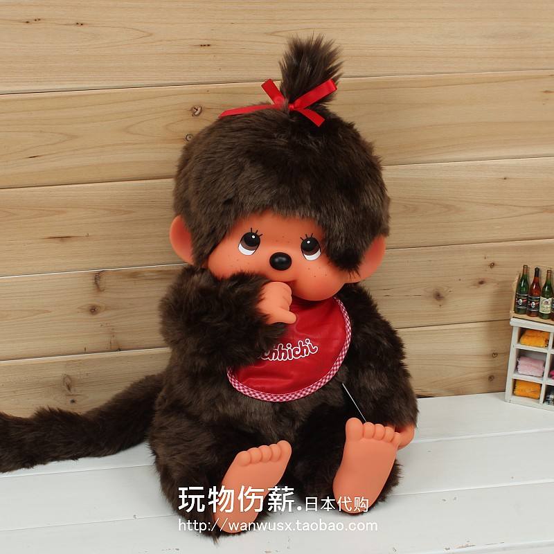 Monchhichi Cute Fun Doll Japan Genuine Couple Doll Genuine Large Monchhichi Doll 45cm