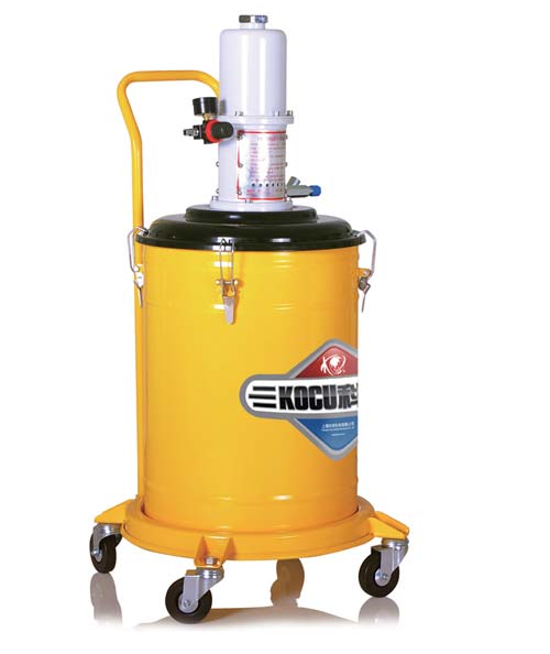 Manufacturer direct marketing de mitt GZ-75B pneumatic cream filling machine 45 litre barrel to place the whole barrel cream barrel