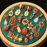 Агатовая подвеска, инкрустация камня, аксессуары, на удачу, серебро 925 пробы