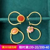 Обручальное кольцо, бусины, аксессуары ручной работы, серебро 925 пробы