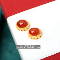 N23#Ice Book Egg Bread Gold