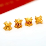 Двусторонние бусины, браслет, аксессуары, серебро 925 пробы