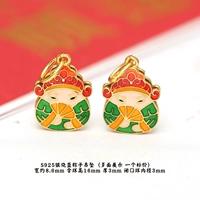 40# Серебряная подвеска Zongzi