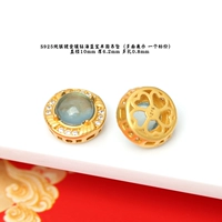 09#Серебряные инкрустированные турнирные полуаспи