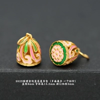 02# Серебряный сгоревший кулон лотоса лотоса