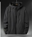 Осенняя мужская дорожная тонкая ветрозащитная водонепроницаемая куртка для работы для влюбленных, делается под заказ, с печатью вашего логотипа