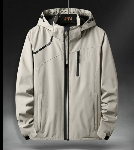 Осенняя мужская дорожная тонкая ветрозащитная водонепроницаемая куртка для работы для влюбленных, делается под заказ, с печатью вашего логотипа