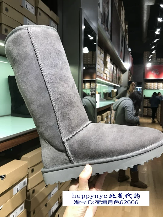 Покупка сапог UGG для женщин 1016224 из австралийской овчины и волос, все в одном