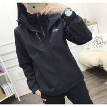 Li Ning sub-machine clothes male and female three-in-one detachable thickened and thickened winter jacket outdoor windproof and waterproof mountaineering suit