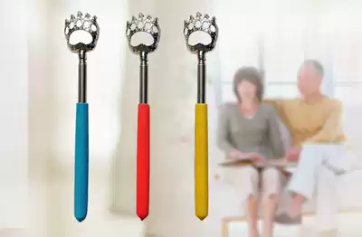 Stainless steel retractable tickling scratcher scratching and scratching back machine not asking for Old Man music back massager