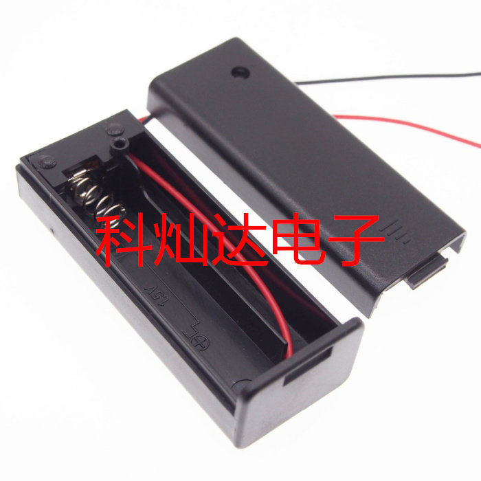 No. 5, 1 battery box, one No. 5 with switch, with cover, can hold 1 No. 5 battery with thick wire