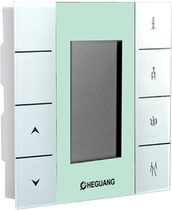 Type 86 smart touch panel A1-86LD-2748 V2 LCD Home Commercial Hotel Heguang