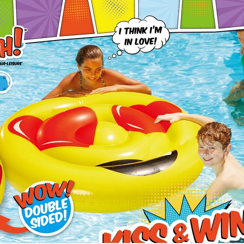 Водная надувная складная игрушка для плавания для игр в воде, плавательный круг