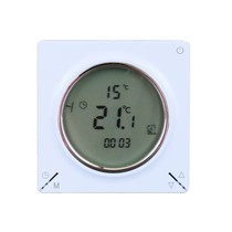 Water and floor heating home merchants universal electric heating actuator temperature control panel switch LCD large screen display water distributor valve