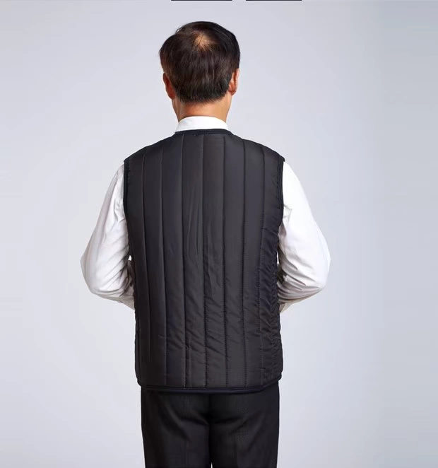 Áo vest nam trung niên 2015 cộng với nhung dày ấm len lót vest vest cũ không tay áo khoác nam khoác vest nữ