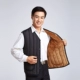 Áo vest nam trung niên 2015 cộng với nhung dày ấm len lót vest vest cũ không tay áo khoác nam khoác vest nữ