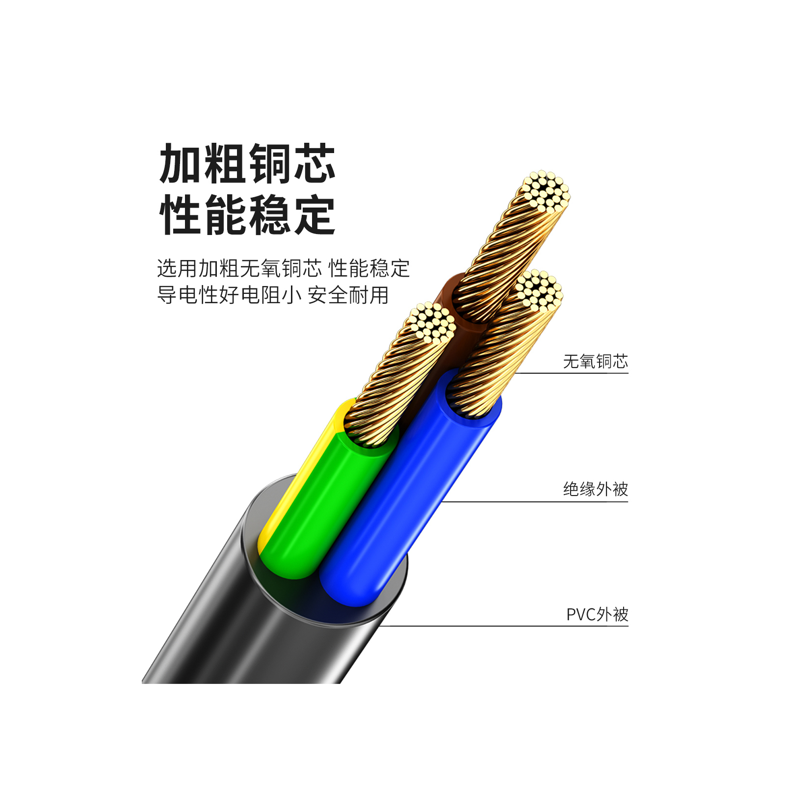 解读电脑用电的"幕后英雄":1.5米国标品字插头线