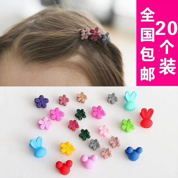 South Korea Children Hair Clip Grab Gripping Head Accessories Small Clip Hair Clip Cute Side Clip Baby Lipped Sea Clip Ornament Hair Clip Hair Clip