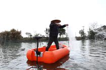2 3 M PE solid boat plastic boat fishing boat fishing boat fishing boat with living water tank can be equipped with an outside Machine