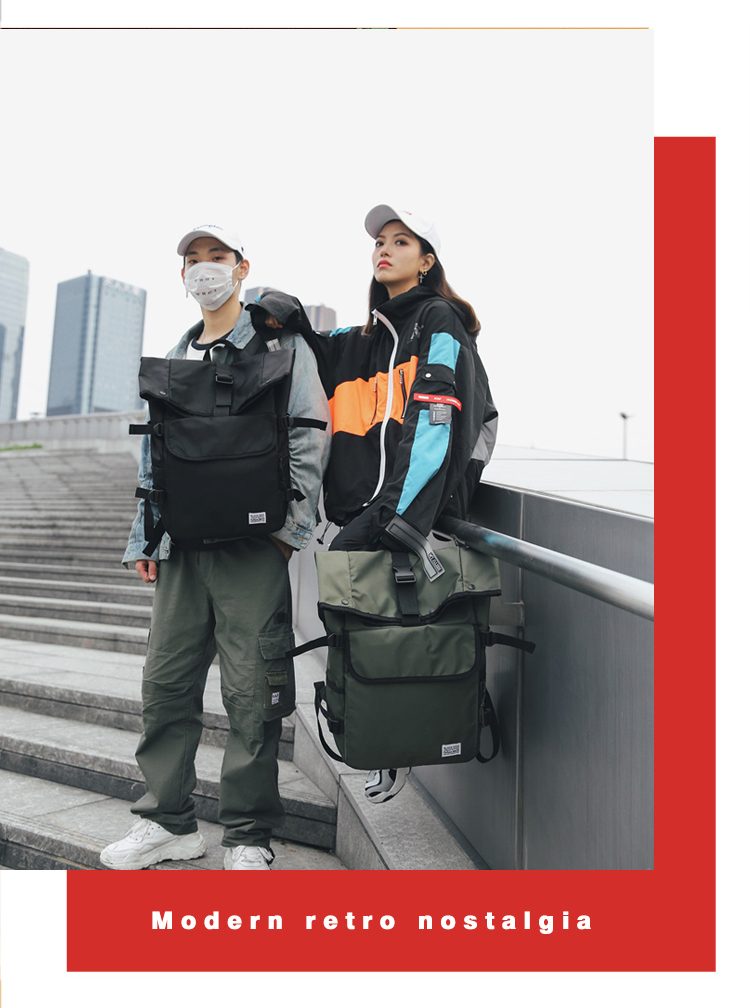 Schoolbag nam Harajuku ulzzang học sinh trung học cảng gió nước ba lô hip hop đường phố nhảy máy tính du lịch ba lô - Ba lô cặp học sinh tiểu học nữ
