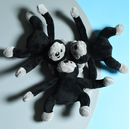 Плюшевая кукла, брелок, подвеска, брендовое украшение на сумку, шимпанзе