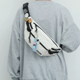 Сумка через плечо, мужская нагрудная сумка, поясная сумка, спортивная небольшая сумка, трендовая сумка на одно плечо для отдыха