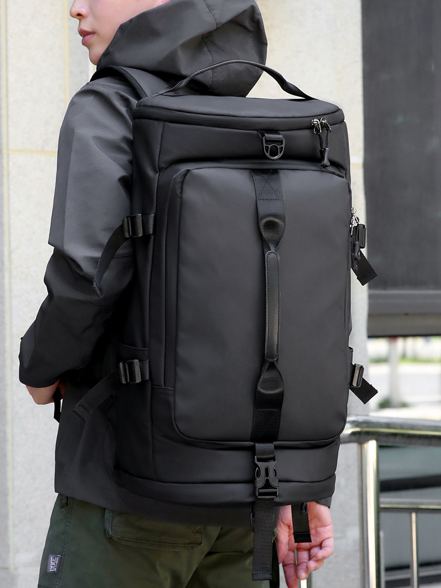 Backpack Men's Backpack Outdoor Cycling Multi-Functional Travel Business Trip Fitness Bag Large Capacity Sports Mountaineering Bag