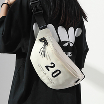 Trendy brand summer small crossbody bag mens sports trendy chest bag mens casual bag outdoor lightweight mobile phone backpack women