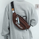 Сумка через плечо, мужская трендовая нагрудная сумка, спортивная поясная сумка, сумка на одно плечо, мобильный телефон