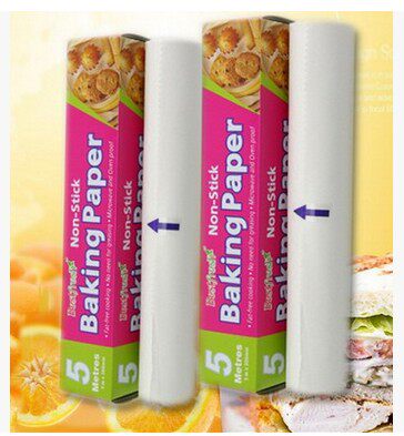 5 m boxed baking paper high temperature resistant cow oil paper baking special paper baking pan paper white cow oil paper suction oil paper