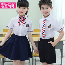 Childrens performance clothing Kindergarten garden clothing Primary school poetry recitation chorus performance clothing Spring clothing Boys and girls