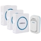 A-289-3 White (одно перетаскивание три) Отправить резервную батарею*1+напоминание о дверных звонках*1