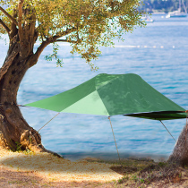 Tent outdoor 2 people hanging off the ground outdoor camping thick double-layer tourist suspension hammock tent