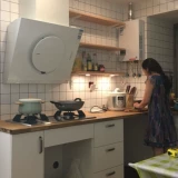 Дубовая плита для шкафа из натурального дерева, световая панель, 3см