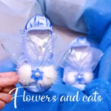 Цветы и кошки девчонка в детском саду локаль айша танце